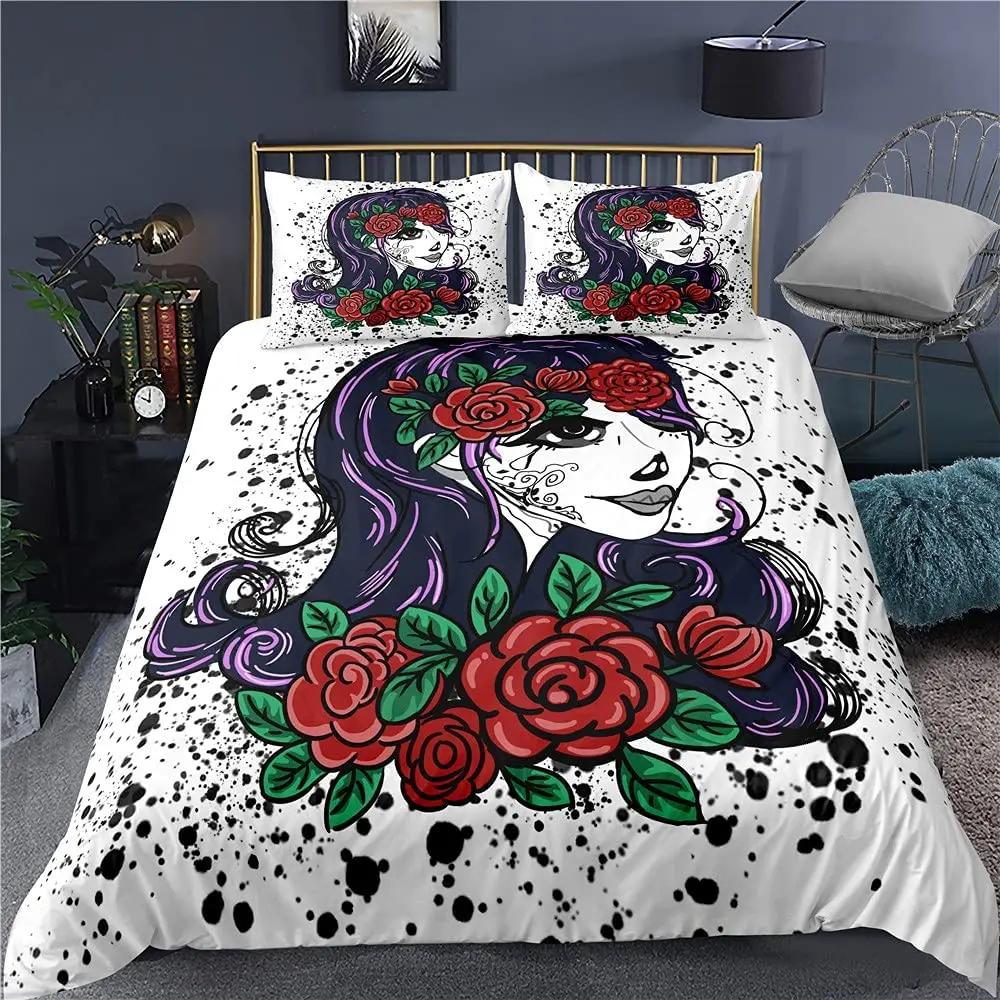 Комплект постельного белья «Сахарный череп» — фото 8