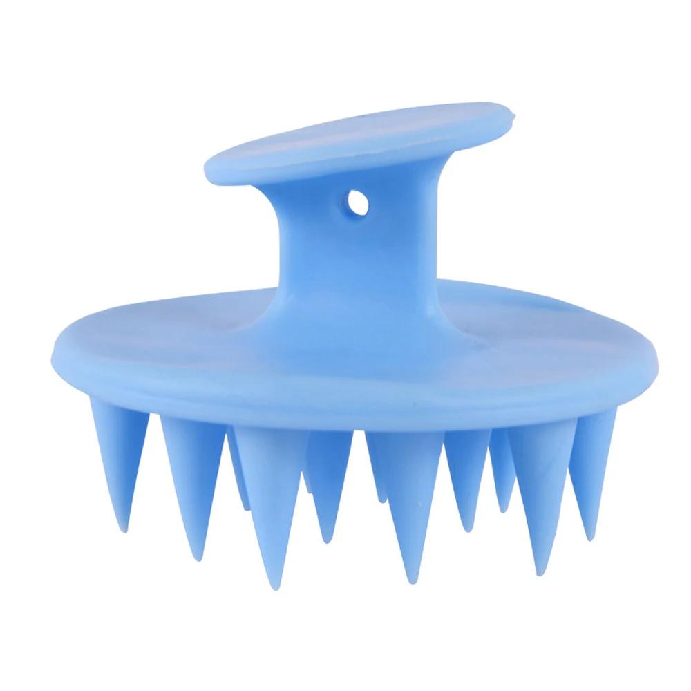 1pcs Silicone Scalp Hair Massage Brush Shampoo Massage Comb Bath Wash Hair Care Root Scalp Massager Shower Brush Salon Hair Tool
