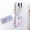Self Adhesive Slippers Rack Wall Mounted Shoe Drying Rack Simple Shoes Hanger  Home