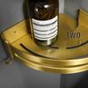 Xuanyong Brushed Gold Aluminum Bathroom Basket Set (Triangular & Square)