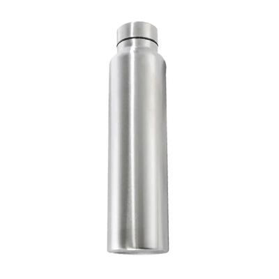 650ml/1000ml Stainless Steel Sport Water Bottle Single-layer Rugged Water Cup Metal Flask Drinkware Camping Sports Gym