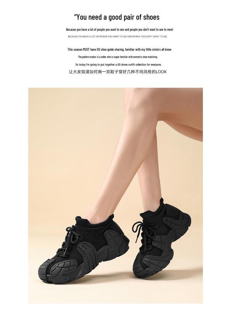 Women's Casual Autumn Sneakers - Trendy Cross-Border Running Shoes
