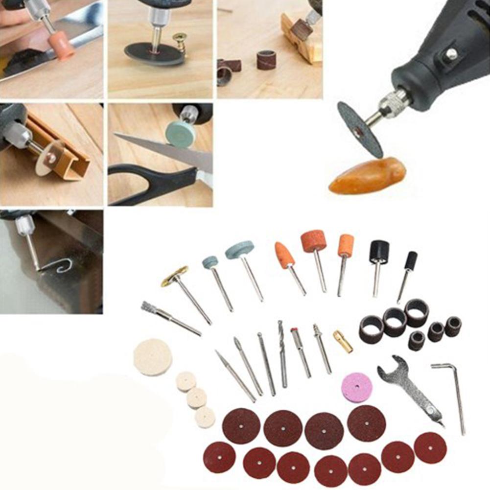 40Pcs/Set Wood Metal Engraving Electric Rotary Tool Accessory for Dremel Bit Set Grinding Polish Cutting Tool