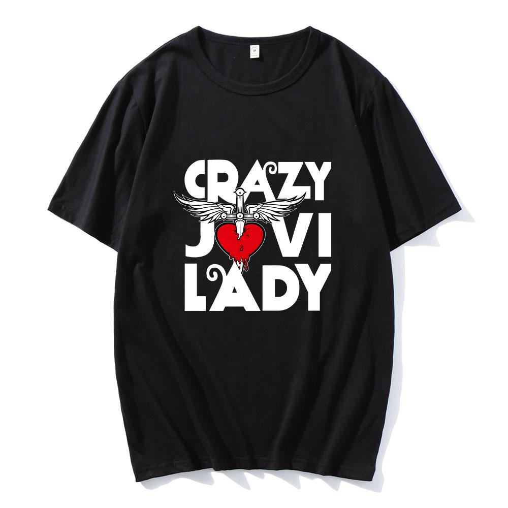 

BonJovi T-shirts Gothic Aesthetic Graphic Printing Cotton Casual Tee-shirt O-neck Short Sleeve Comfortable Ropa Hombre Clothes 4XL