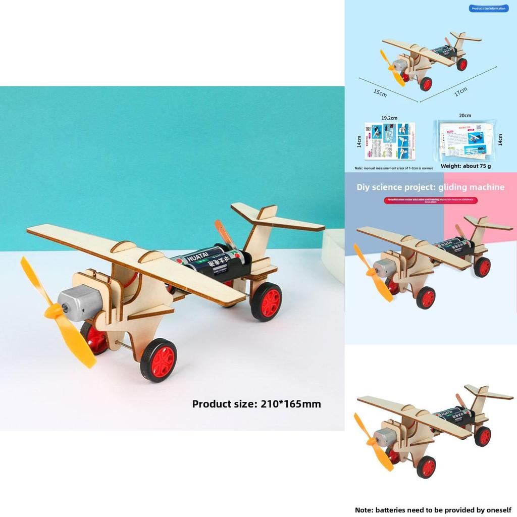 Self Made Wooden Electric Scooter Model Material Set Children Educational Toys For Kids Educational Toys