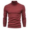 And Winter Thickened Warm Sweater Medium Collar Men's Multi-color Sweater