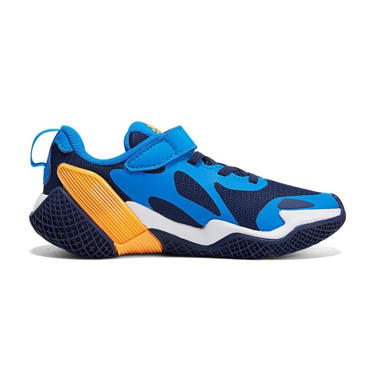 adidas 4Uture Rnr El K Comfortable Slip Resistant, Abrasion Resistant, Lightweight Sports Casual Shoes Blue White Kids' GZ5861