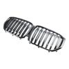 Gloss Black Front Bumper Grille Grill Fit BMW G05 LCI X5 2024+ Single Line