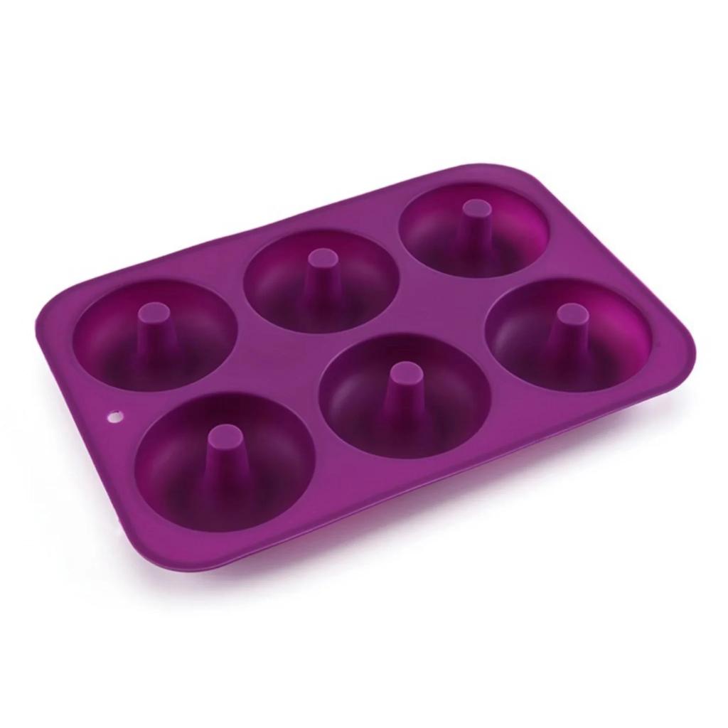 3D Silicone Cake Mold Donut Molds Cupcake Mould DIY Pastry Baking Tool High Temperature Resistant Bakeware Kitchen Accessories