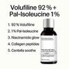 Volufiline 92% + Pal-Isoleucin 1% Aufpolsterndes wasserfreies Serum, Volufiline Serum, Gesichtspflege bei Volumenverlust, Hautelastizität, 30ml