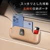 Multifunctional Adhesive Storage Pocket for and Cards Installation Compatible with Corolla Cross Black XIBUSANACar Glasses/Sunglasses Frames,