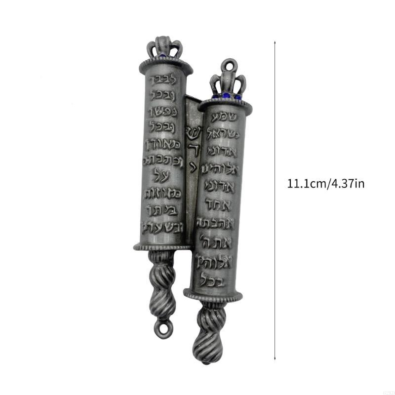 62KD Religious Decor Front Door Hanger Je Door Metal Mezuzah Ornament Decoration