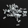 Fishing Crimp Sleeves, 100pcs Single Barrels Crimp Sleeves Crimping Loop Sleeves