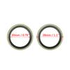 UXCELL 20pcs Universal Car Engine Oil Crush Washers Drain Plug Gaskets Copper Color Seal Rings Gasket Oil Pan Screw Washer
