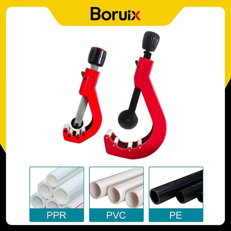 BORUIX 14-120mm Universal Pipe Cutter for PE PPR PVC Pipes Professional Quick Cut Scissors Heavy Duty Plumbing Tool Hot Selling