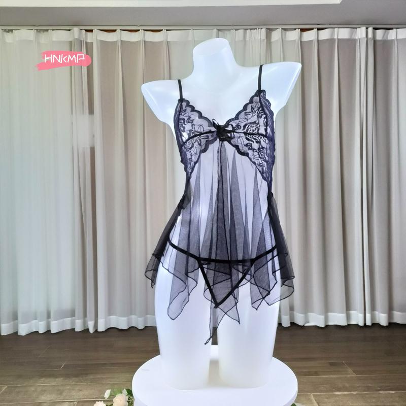 Sexy Lingerie For Fine Women Women'S Lace Fluoroscopy Beauty Tulle Elegant Reverie Sexy Lingerie Fantasy Tulle Intimate Set