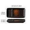 1PC Japanese Style Exquisite Plate Modern Sushi Tray Practical Ceramic Multi Compartment Plate