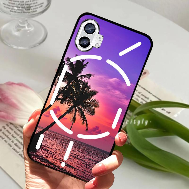 Hülle Für Nothing Phone 1 Hülle Stoßfest Schwarzer Bumper Rückseite Handyhülle Für Nothing Phone 2 Eins zwei Hülle Funda Nothingphone2