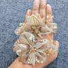 Elegant Women's Mesh Scrunchie Hair Tie - Luxurious High-End Hair Accessory