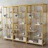 Miling Elegant Multi-Layer Floor Display Shelf