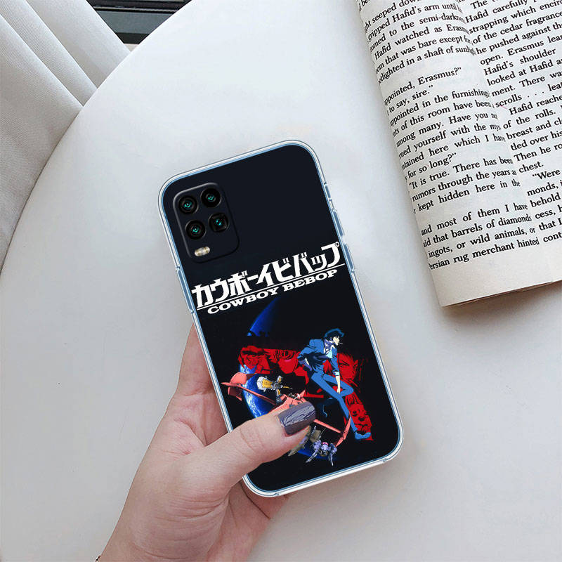 JO12 Cowboy Bebop Phone Case for Motorola E22S E7 G6 G7 G8 G9 Plus Power Play G10 G20 G04 E30 E40 E22 E20 E13 G22 G23 G Stylus Play