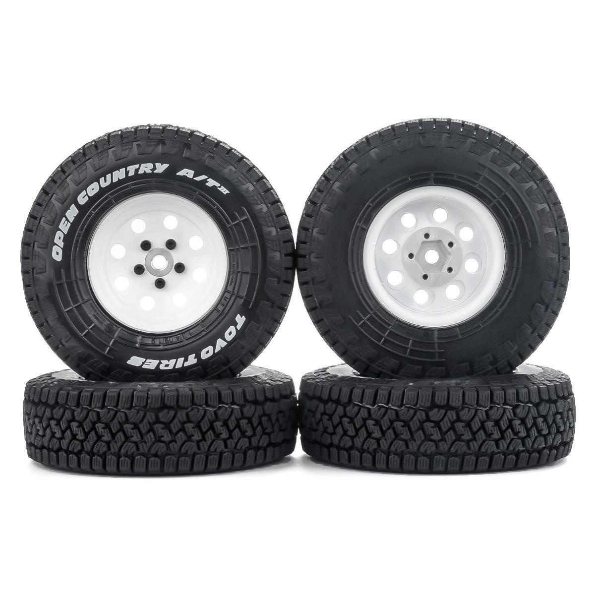 

1/10 Scale 105mm Metal Beadlock Wheels for CROSSRC RC Vehicles