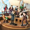 Oenux Creative Pirates of the Caribbean Mermaid Princess Model Action Figure Figurines Cake Toppers Kid Toy Halloween Gift