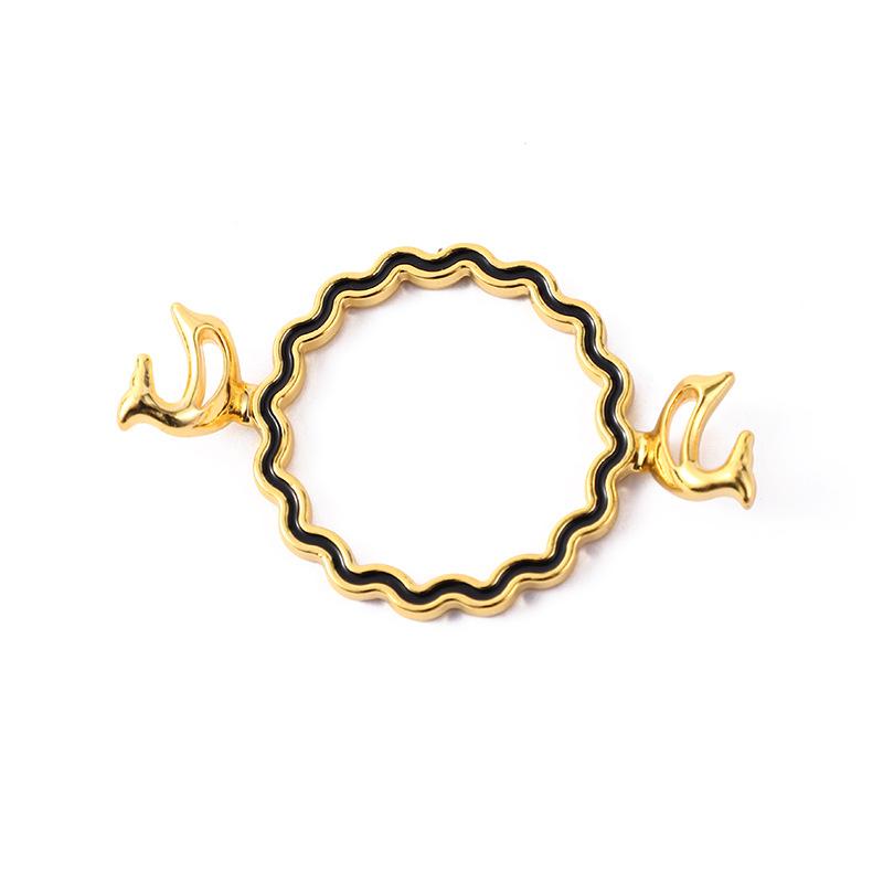 1PC Metal Wax Seal Mold for 1 Inch Stamp, 8 Shape Metal Molds for Gift Wrapping, Wedding Invitations, Envelopes, Cards