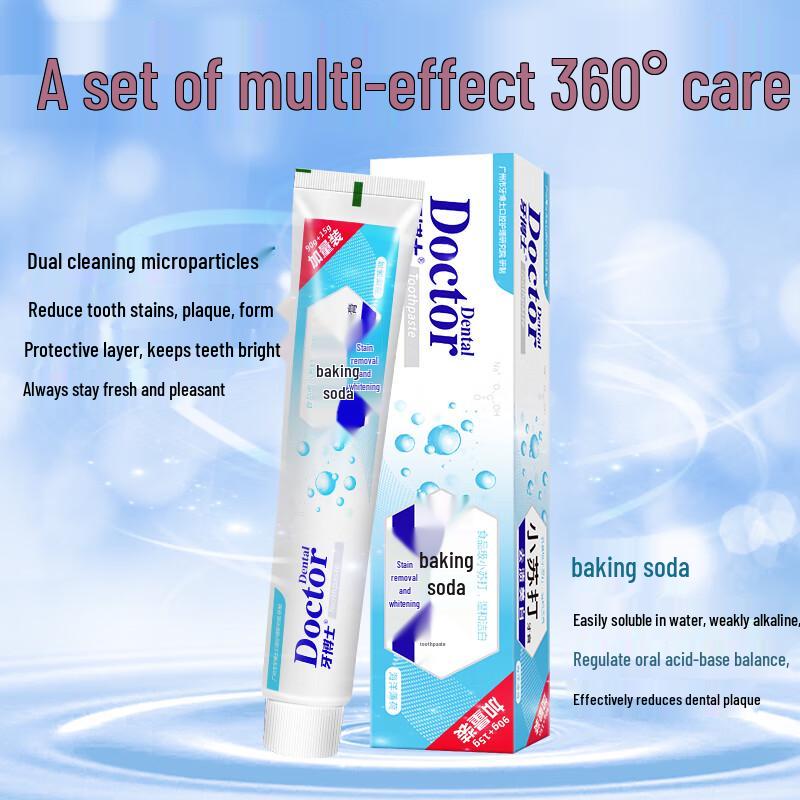 Yaboshi Baking Soda Whitening Toothpaste Multi-Pack