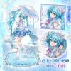 Miku Hatsune Anime Acrylic Stand Double Flash Badge Virtual Idol Anime Merchandise Figure Collectible Decoration Gift For Fans