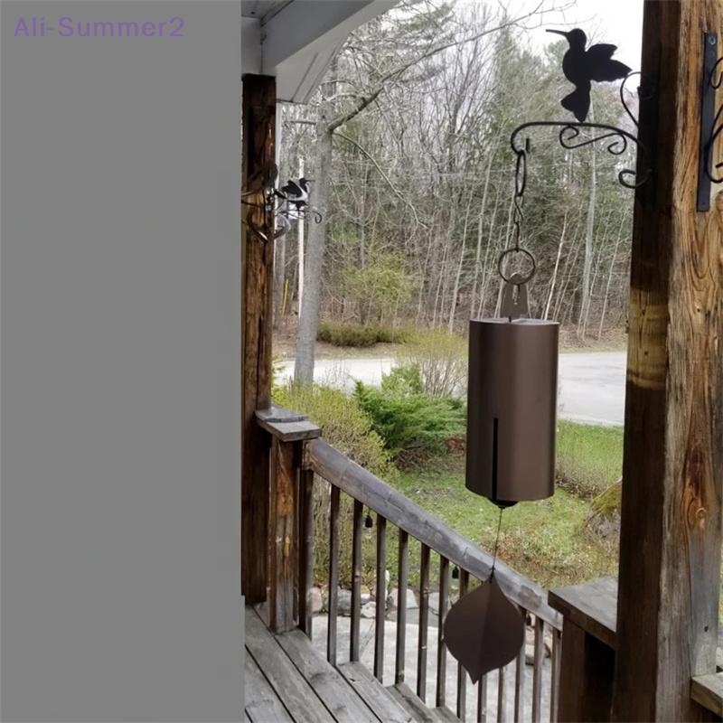 {Summer2} Vintage Metal Heroic Wind Chimes Deep Resonance Serenity Bell For Outdoor Home Garden Courtyard Decoration Home Decor