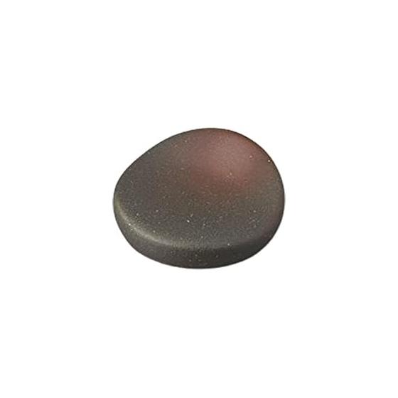 Yamashita Kogei Chopstick Rest, Black Iga Tama, 4.5 x 1.3 cm, Porcelain
