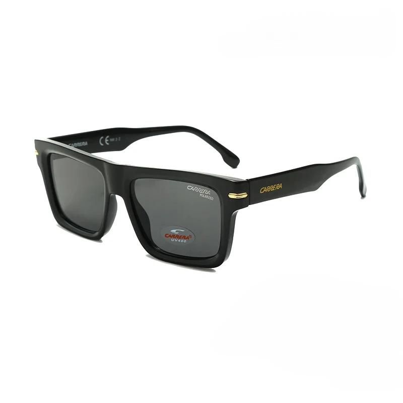CARRERA Newest Square Classic Sunglasses Men Brand Sun Glasses Vintage Oculos UV400 Oculos De So+box