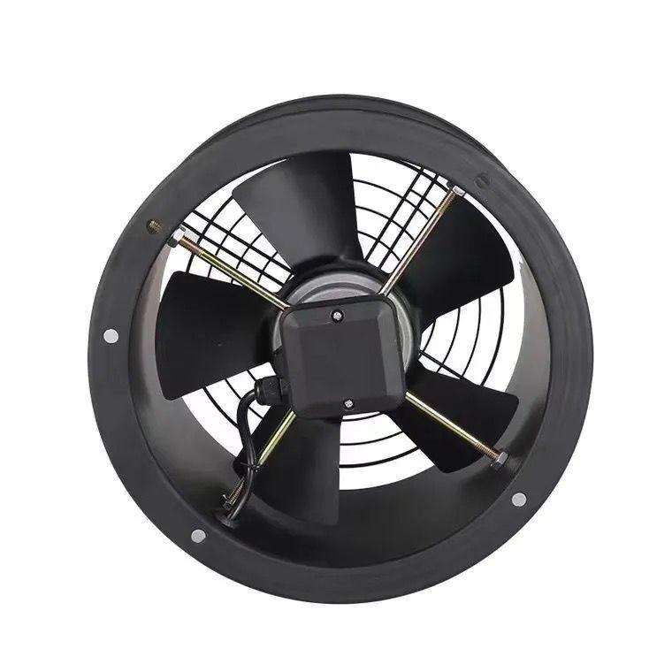 Low Noise Industrial Smoke Exhaust Fan, External Rotor, Axial, 220V/380V