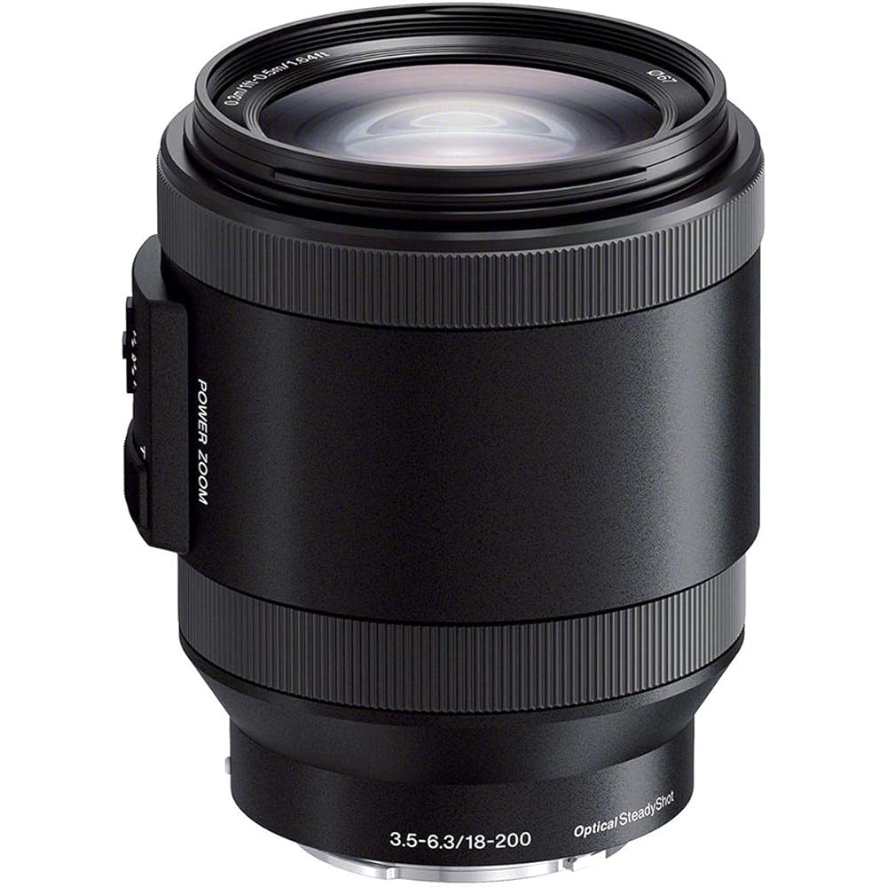 

SONY SELP18200 High Magnification Zoom Lens E PZ 18-200mm F3.5-6.3 OSS Sony E Mount for APS-C