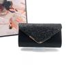 Ladies clutch glitter elegant evening bag shiny handbag