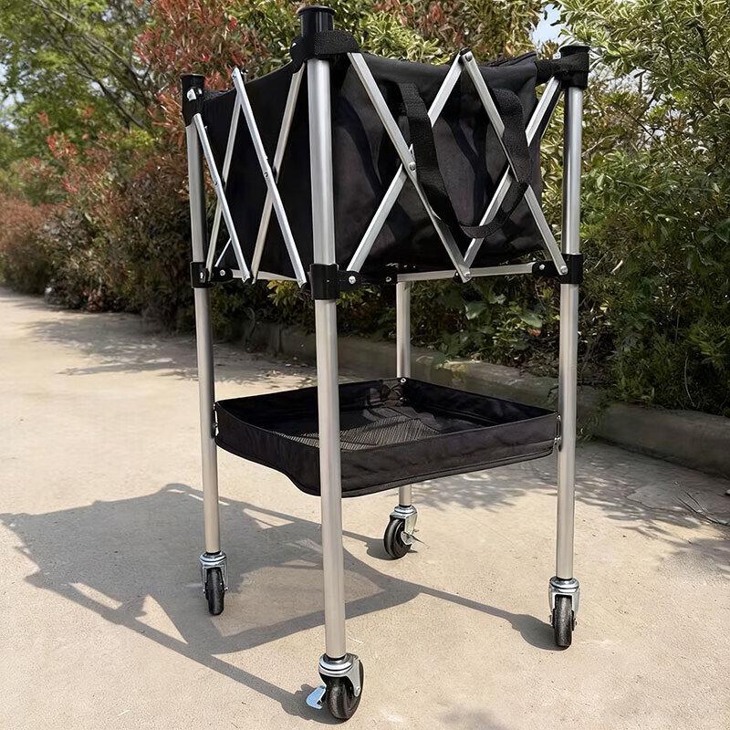 Yishunda Foldable Tennis Ball Picker Cart