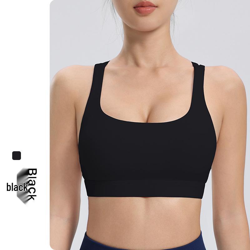 Women s Quick-Dry Nude Feel Wire-Free Push-Up Yoga Sports Bra XL