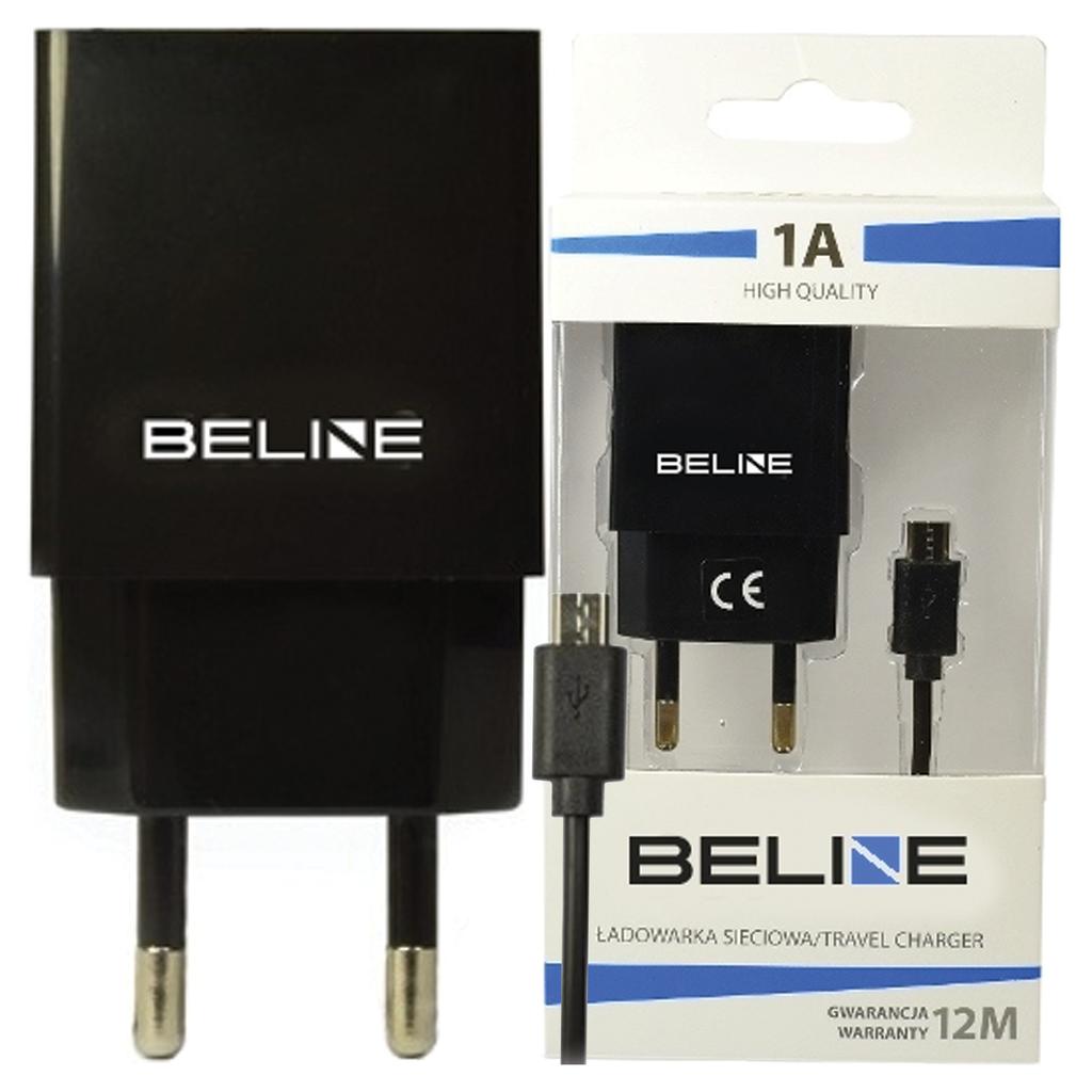 Beline Ład. Siec. 1Xusb + Microusb 1Aczarna/Black