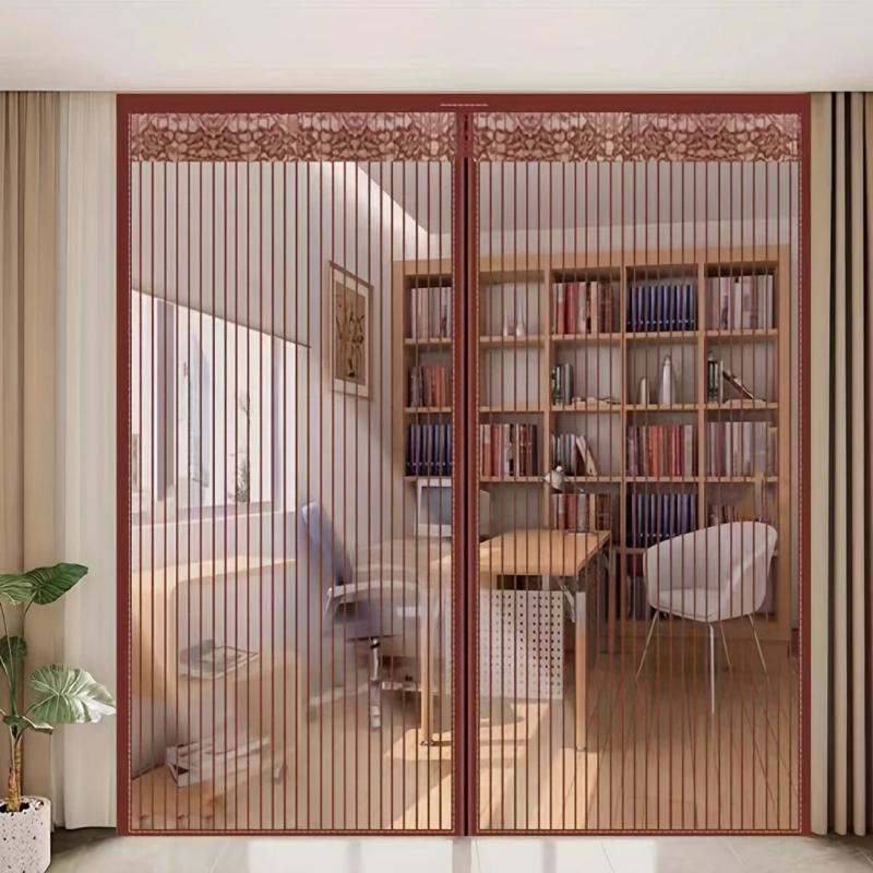 Magnetic Door Screen Big Size Door Magnetic Mosquito Net Insect Proof Flight Summer and Kitchen Indoor Invisible Net Magnetic Door Mesh Net