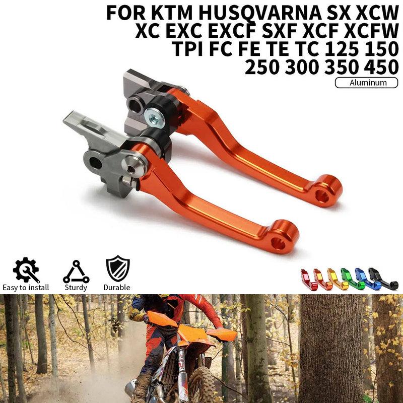 For KTM Husqvarna SX XCW XC EXC EXCF SXF XCF XCFW TPI FC FE TE TC 125 150 250 300 350 450 Motorcycle CNC Brake Clutch Lever JFG