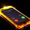LED Flashing Shockproof Clear Case Light Up Soft Cover X 6 7 8 Plus