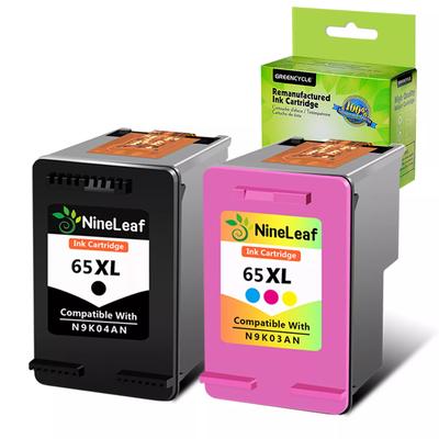 Compatible con cartucho de tinta HP 65XL 65 XL para Envy 5055 5058 5052 5010 5000 DeskJet 3755 2622 2655