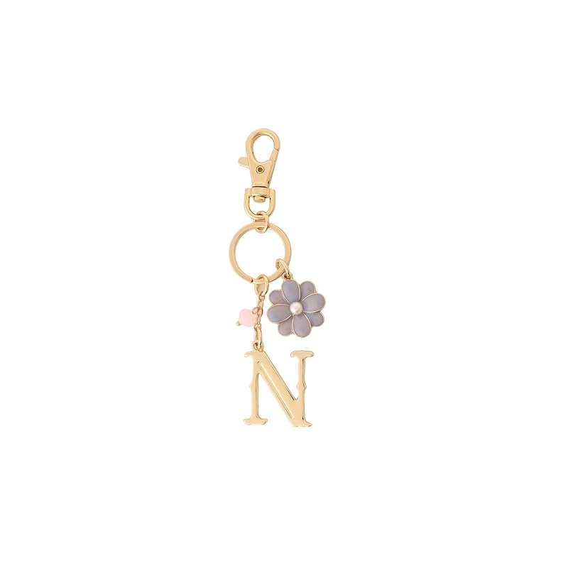 

[ afternoon tea living ] AfternoonTea LIVING keychain chain JD54 initial keychain N