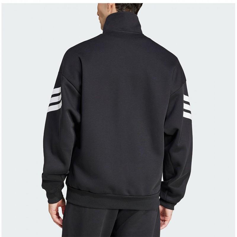 Mens Casual Streetwear Zip-Up Hoodie 3D Print Stand Collar Loose Fit Unisex Sweatshirt 2026
