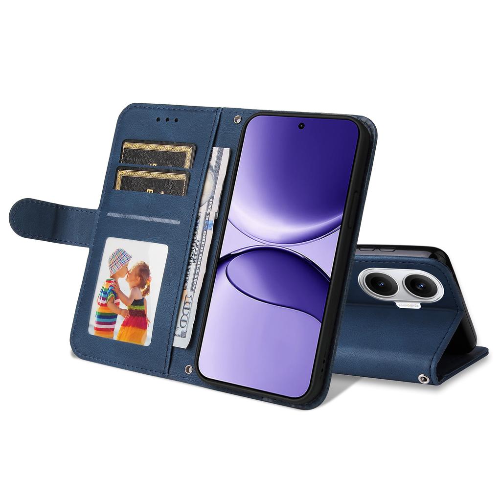 For Xiaomi Poco F7 5G/Redmi Turbo 4 Pro 5G Leather Wallet Cases Skin Touch Phone Cover Stand with Strap
