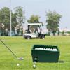 Automatic Golf Ball Dispenser, Non-Electric Automatic Ball Pusher with Club Holder, Suitable for Golf Games and Clubs