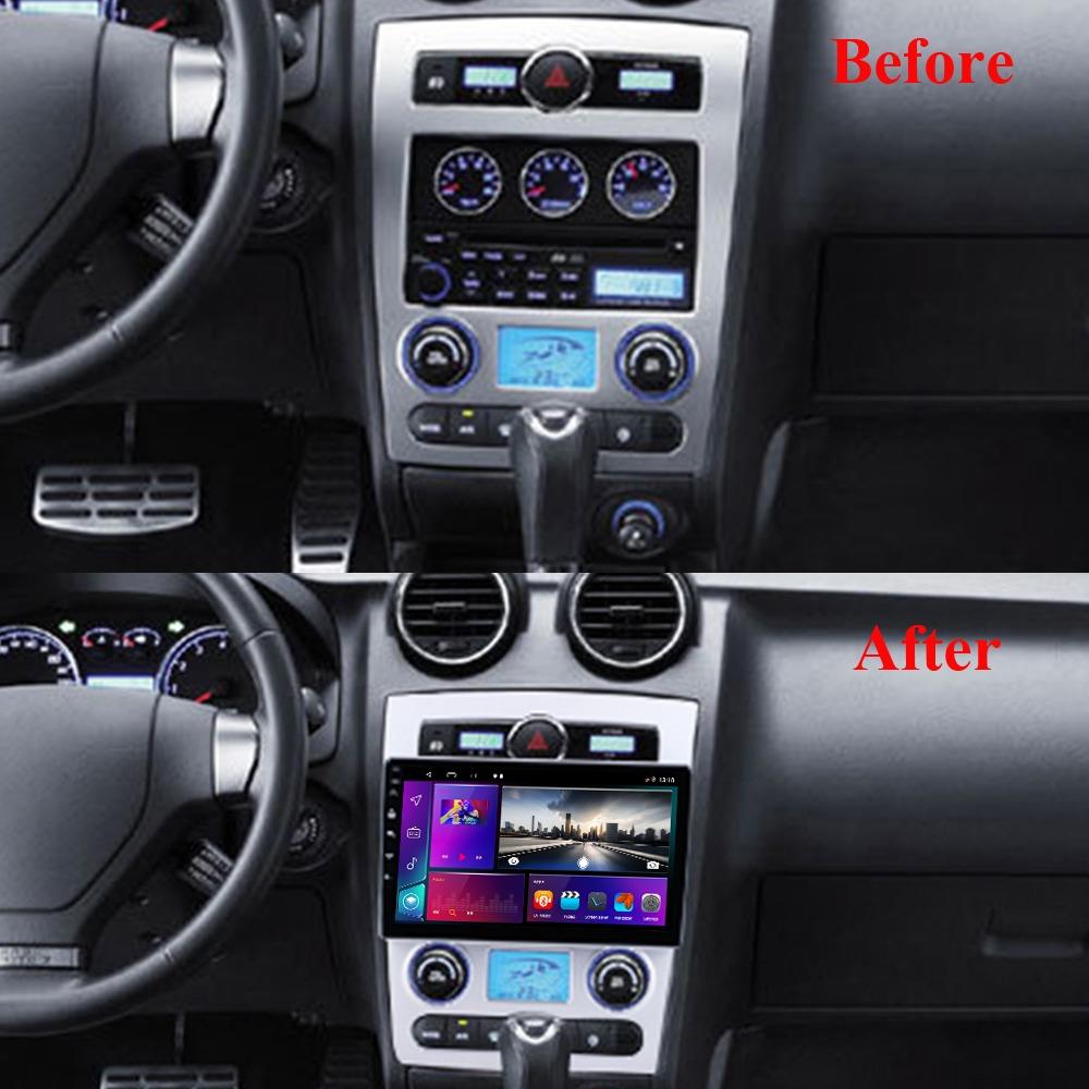 9 Inch Android Car Radio Carplay For Hyundai ROHENS Coupe 2004-2006 Car Multimedia Video Player GPS Navigation WIFI 4+64GB