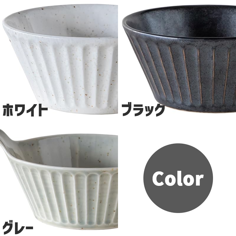 Sogi Tonsu 14cm x x 6cm 270ml 180g Made in and Oven (small bowl), Black, (W) 11.5cm (D) (H), capacity, weight, Japan, Ceramic, Microwave, Dishwasher,