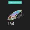 1Pcs 3.5-15G Metal Spinner Fishing Bait Vib Spoon Fishing Lure Crankbait Bass Artificial Hard Baits Cicada Vib Fishing Tackle